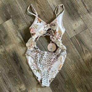 Brand new with tags- one piece swim suit